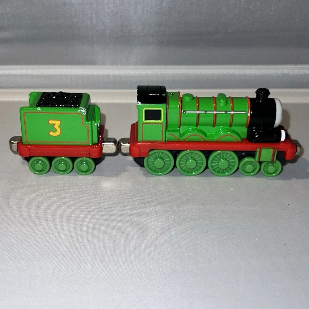 Talking Henry Thomas Friends Tender Train Take Along Play Diecast 2009 Green #3